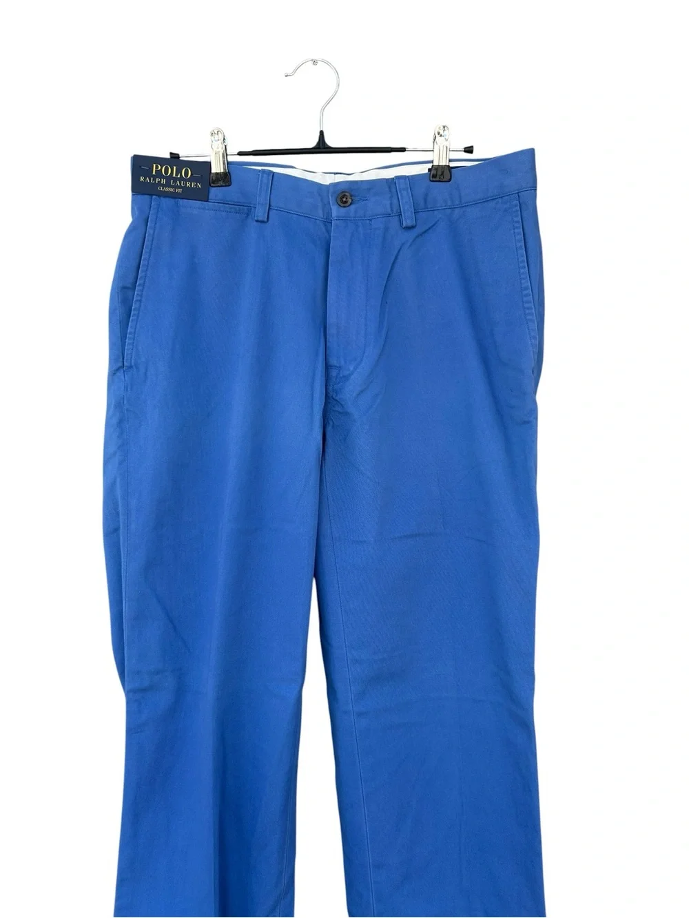 NWT Polo Ralph Lauren Classic Fit Blue Men’s Chino Pants - Size 32x32 - Straight - Picture 5 of 12